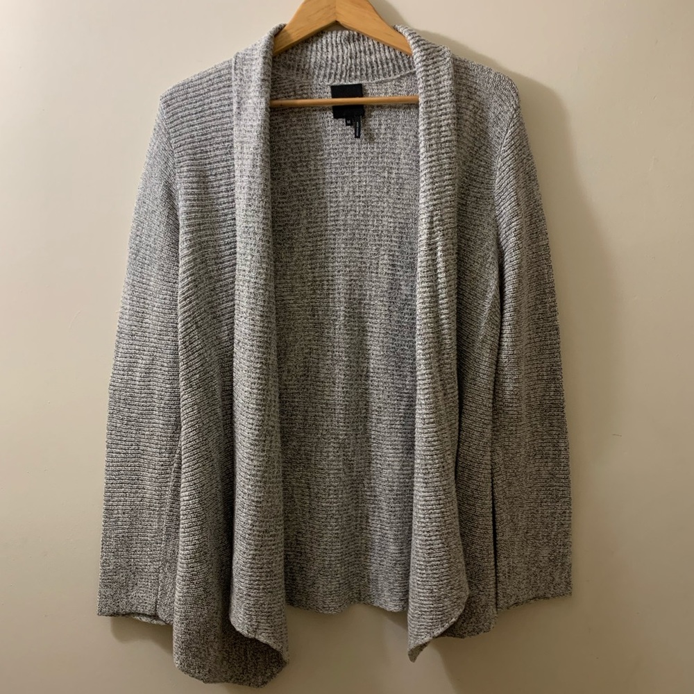 NIC+ZOE Black and Grey Sweater, Size M